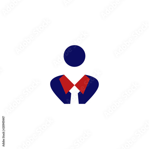 Human Agency Employment Creative icon Logo Design Template Element Vector Illustration