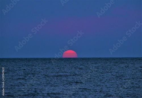 a beautiful sunrise at the black sea