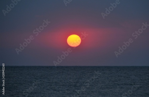 Fototapeta Naklejka Na Ścianę i Meble -  a beautiful sunrise at the black sea