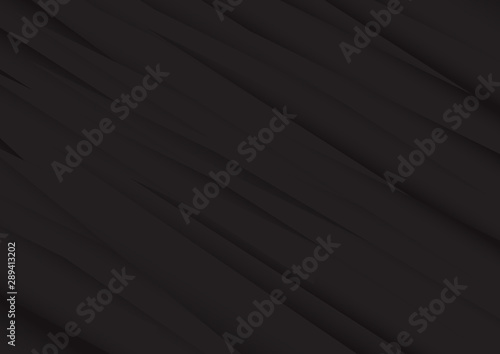 Modern black curve texture abstract background vector illustration