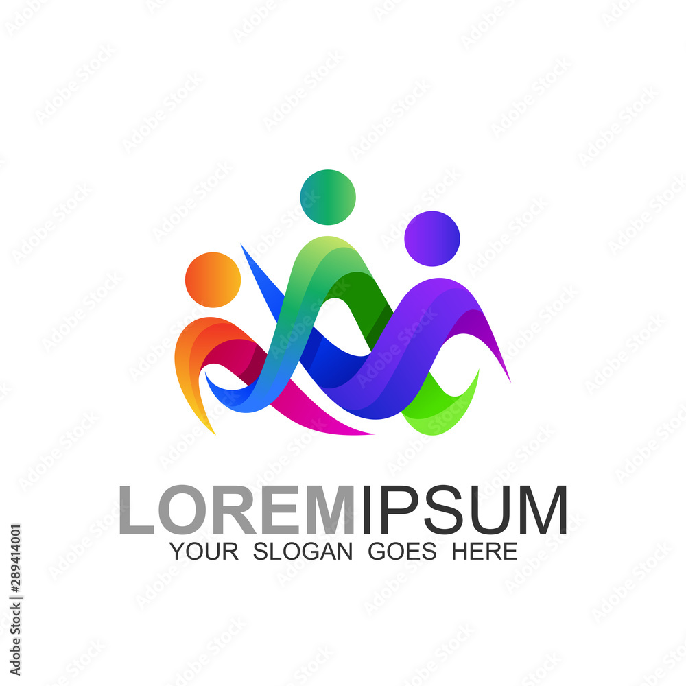human family design vector, vector abstract stylized family of 3, team lead icon, logo, sign isolated, 3d icon human family design vector, vector abstract stylized family of 3, team lead icon, logo, sign isolated, 3d icon