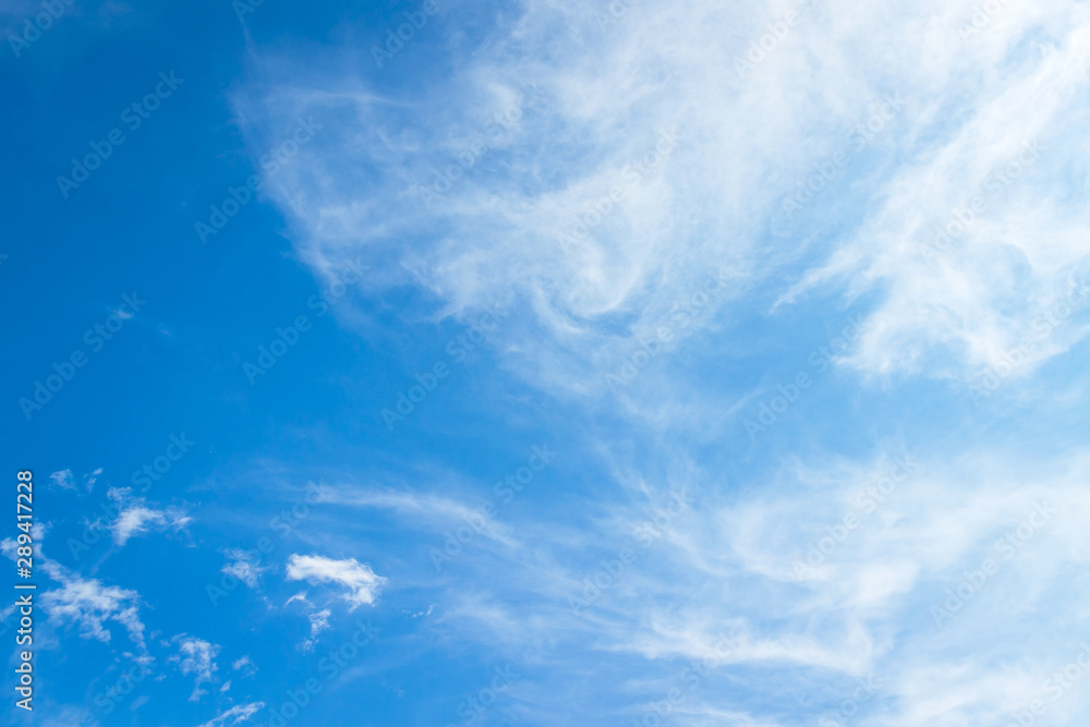 Beauty white cloud and clear blue sky in sunny day texture background Beauty white cloud and clear blue sky in sunny day texture background