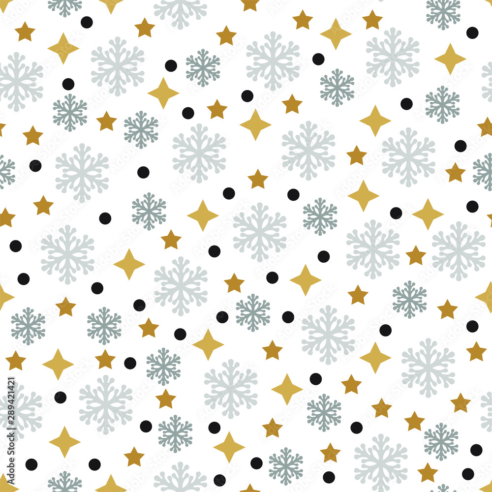 Vector illustrations of Christmas pattern seamless