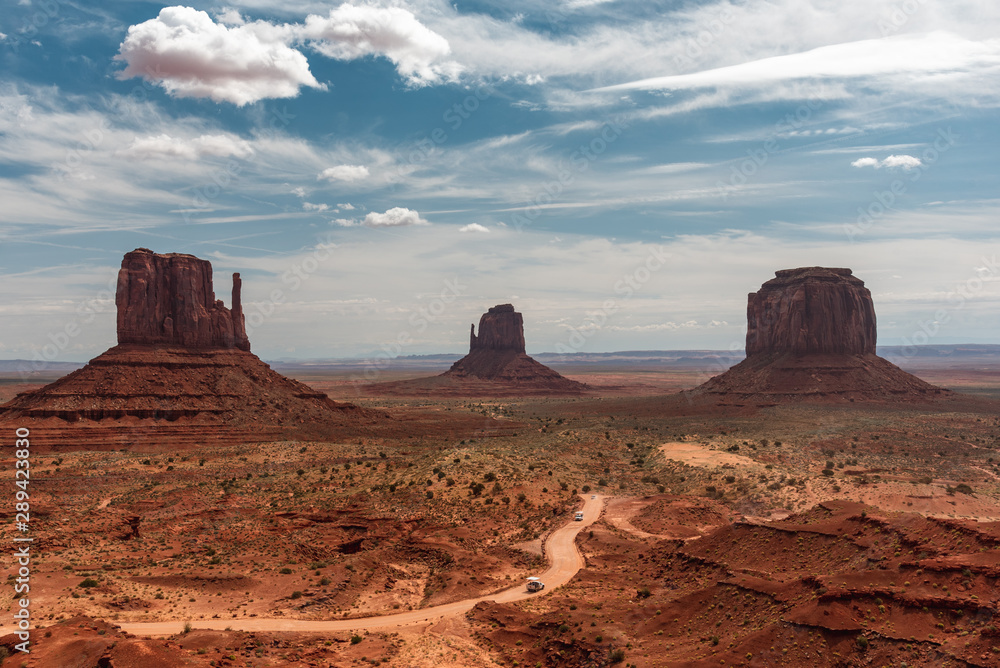 Day view of the Monumet Valley USA
