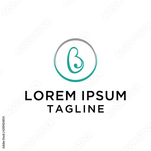 Letter B Fertus Logo Template