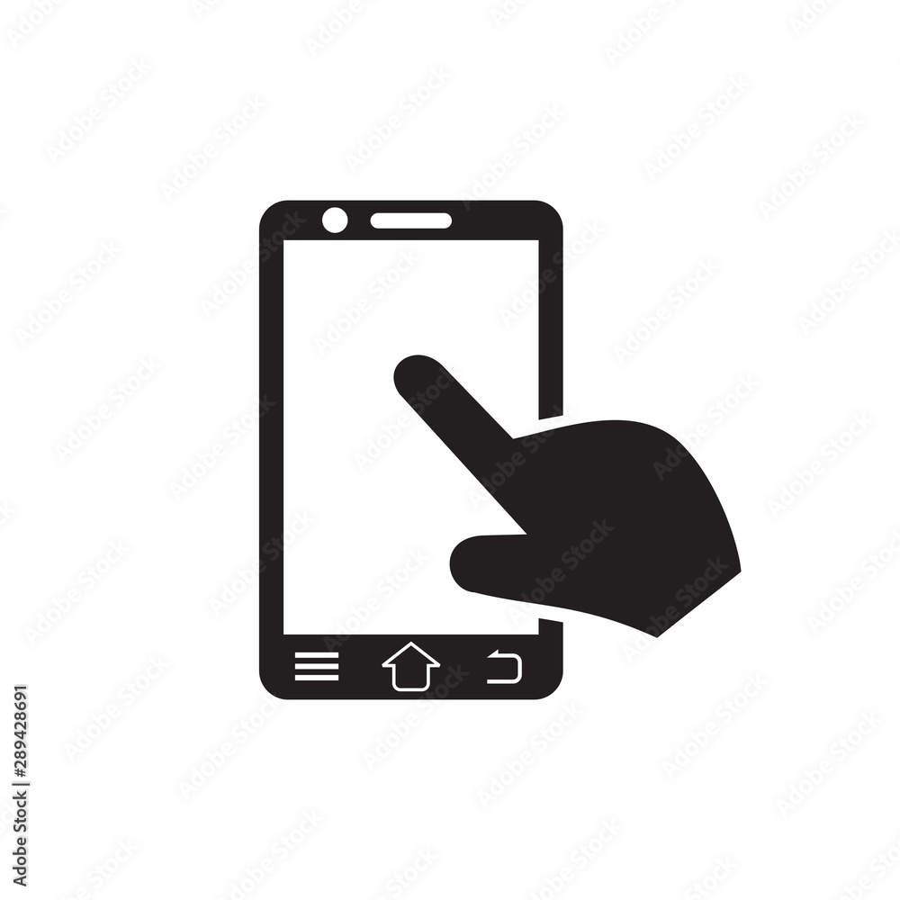 Mobile Touch Screen icon Mobile Touch Screen icon