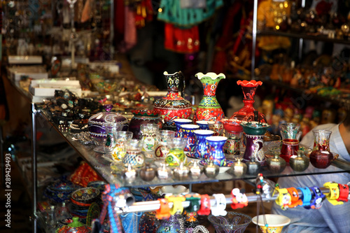 Souvenir and gift shop in old town Sheki