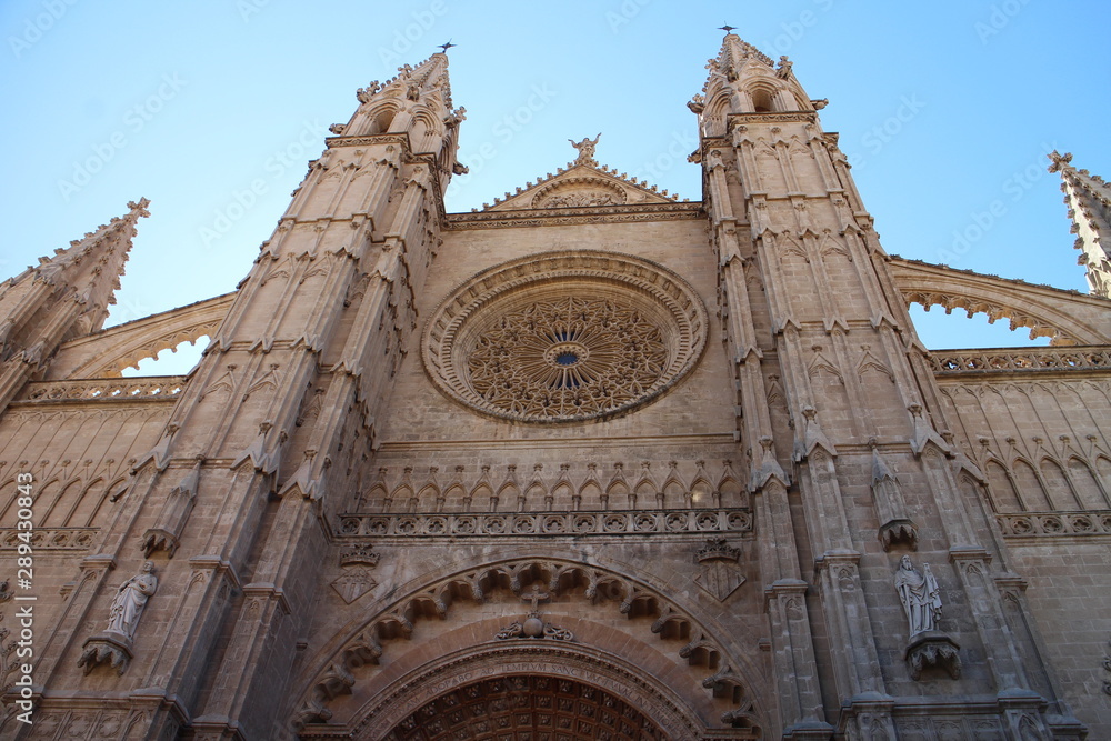 Catedral de Santa María de Palma de Mallorca in Palma de Mallorca, Spain