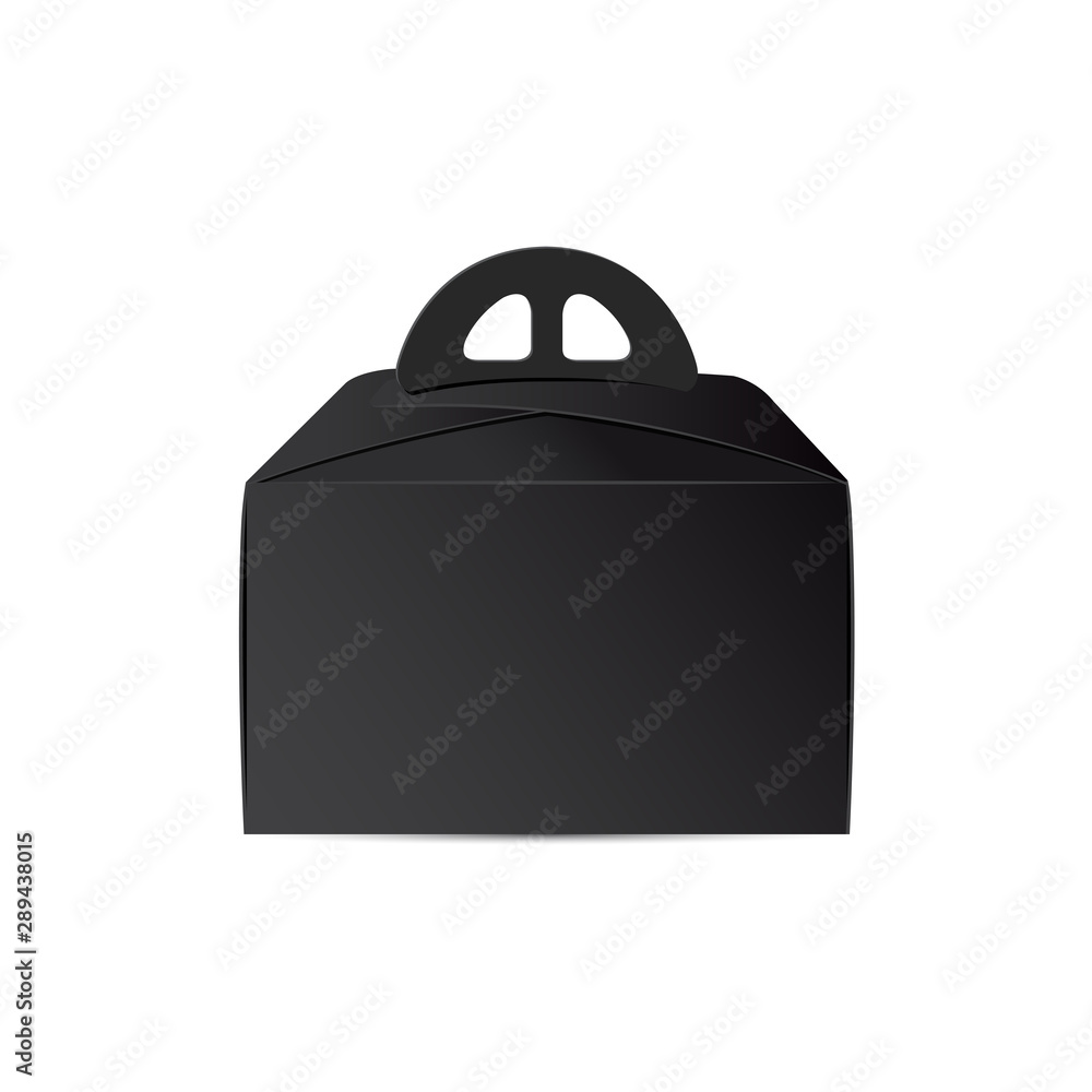 Cardboard box mock up, package for cake design. Cardboard box mock up, package for cake design.