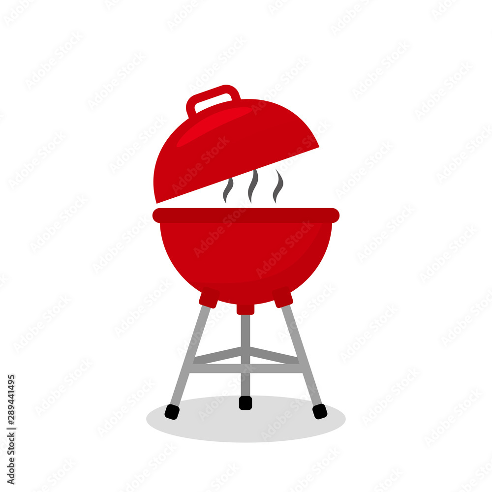 Grill vector illustration isolated on white background. Grill clip art Grill vector illustration isolated on white background. Grill clip art