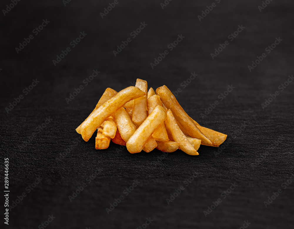 Heap of french fries Heap of french fries