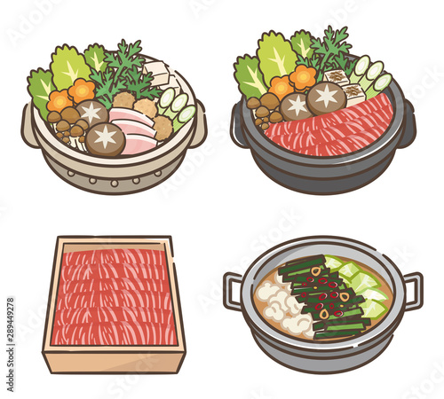 寄せ鍋　すき焼き　セット