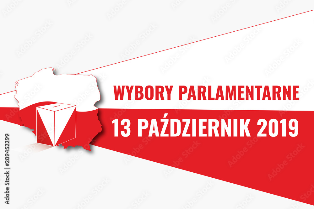 Wybory parlamentarne 2019 - obrazy, fototapety, plakaty 