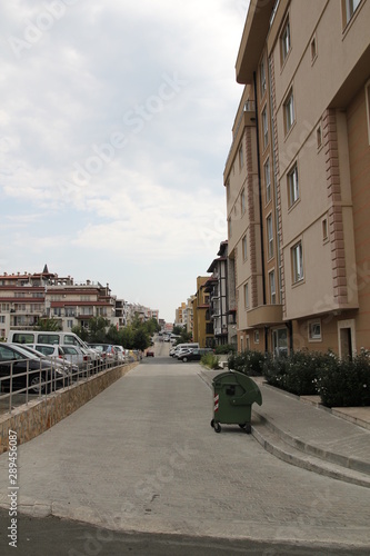 Streets of St. Vlas in Bulgaria