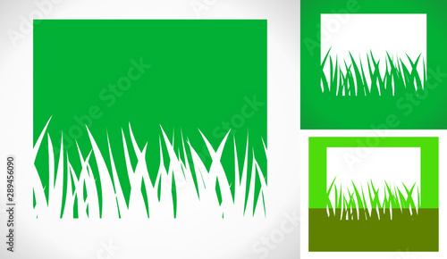 pelouse logo vecteur photo