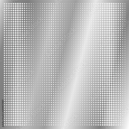 Gray high-tech background with dots © Olena