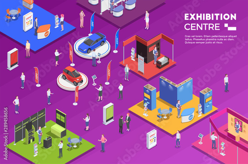 Exhibiton Center Background