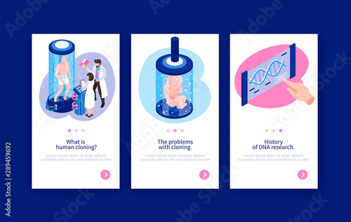  Human Cloning Vertical Banners