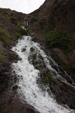Little waterfall in the central Andes of Chili