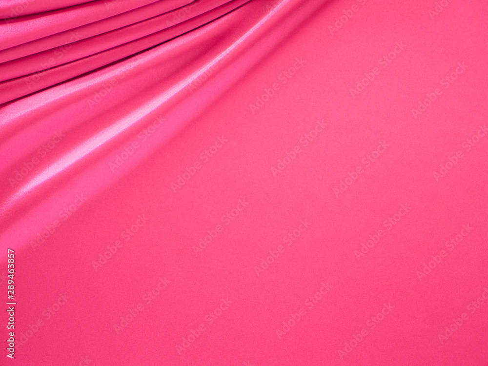 Beautiful smooth elegant wavy hot baby pink satin silk luxury cloth ...