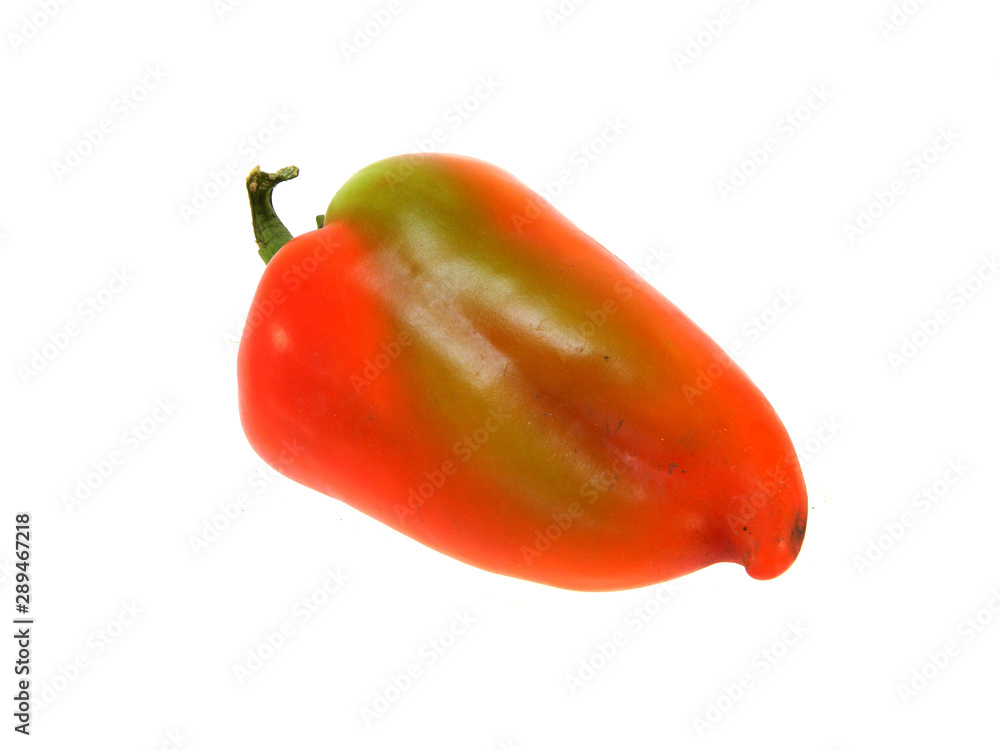 bell pepper isolated on white background bell pepper isolated on white background