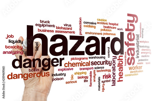 Hazard word cloud