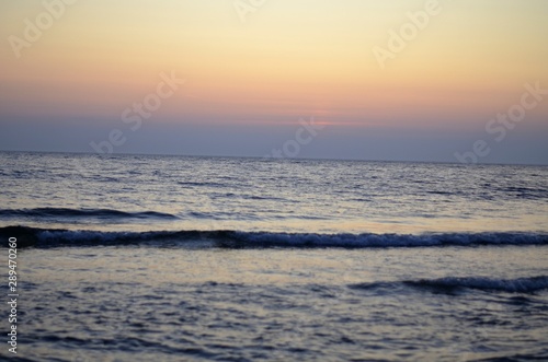 sunrise on the Baltic Sea