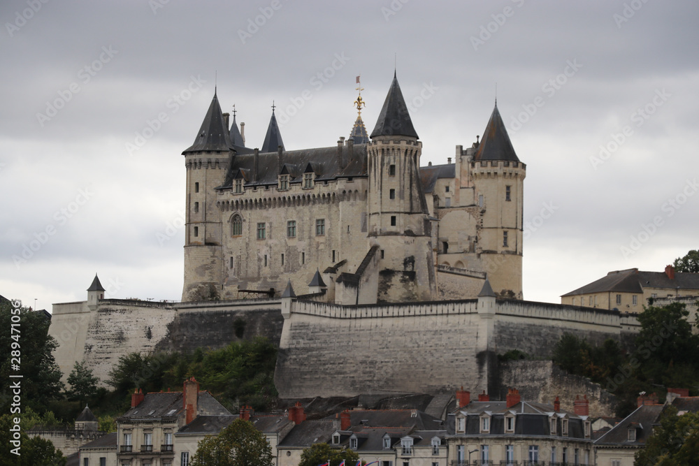 Chateau Saumur sur Loire, Frankreich