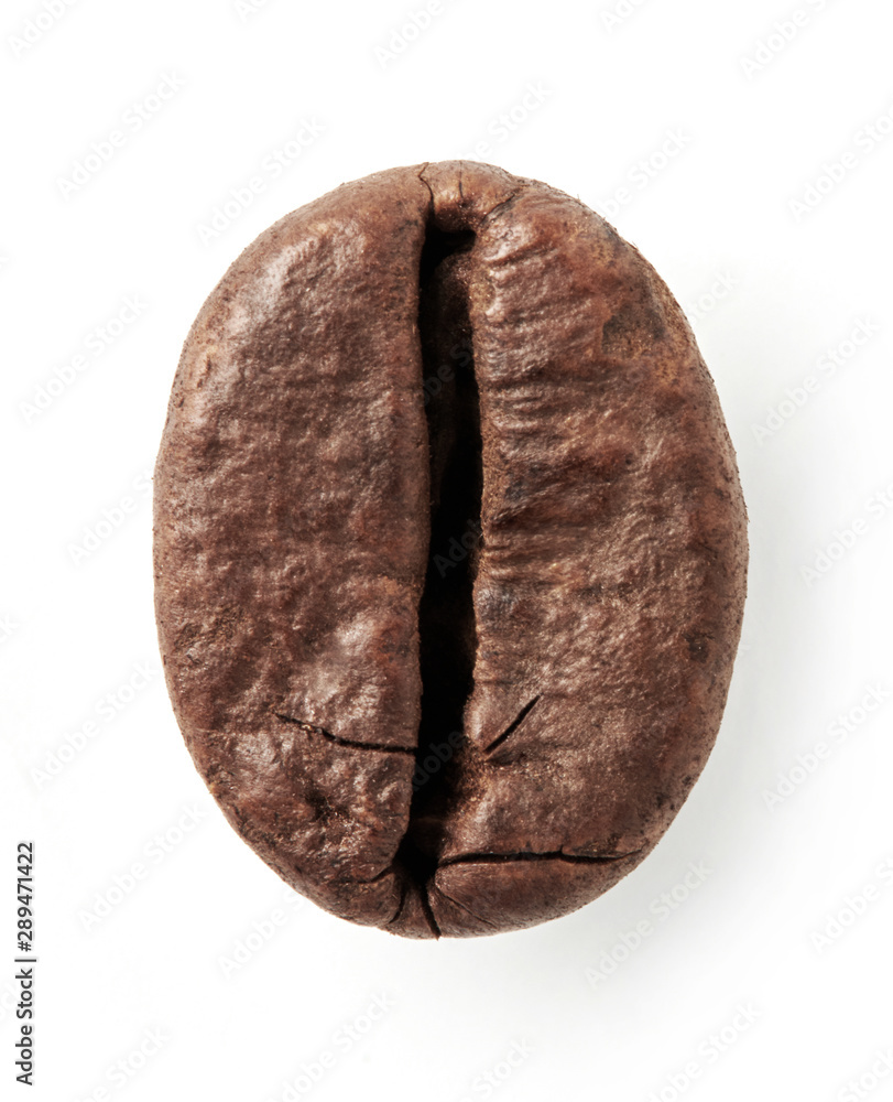 Naklejka premium Coffee bean isolated on white