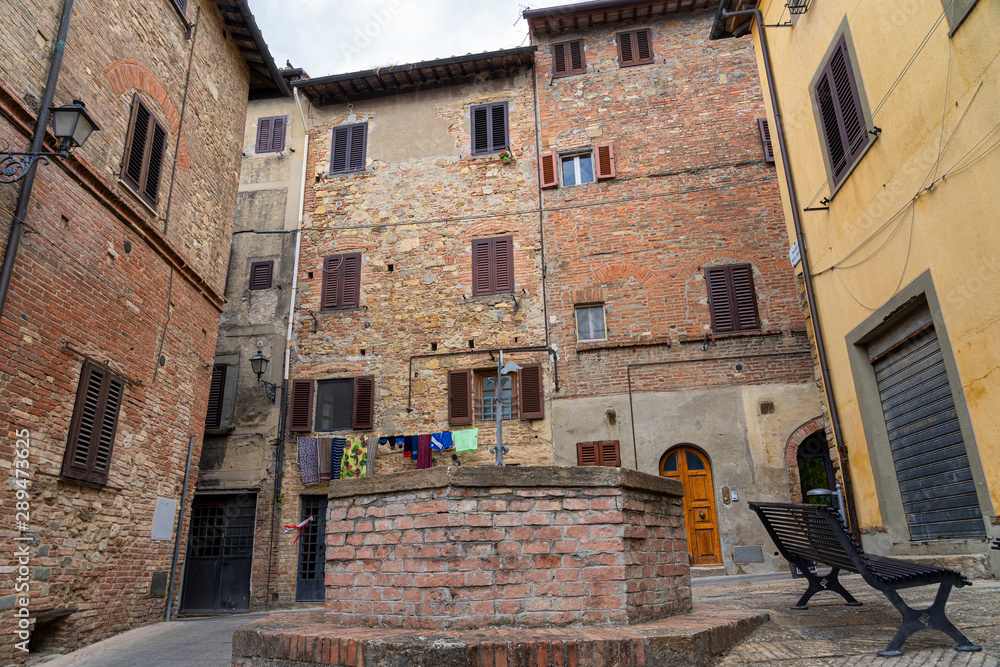 Gambassi Terme, medieval city in Tuscany