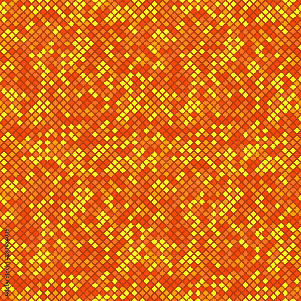 Abstract seamless pixels background. Mosaic backdrop.