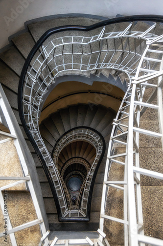 the lightbulb staircase