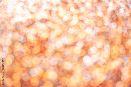 Canvas Print Abstract glitter bokeh background