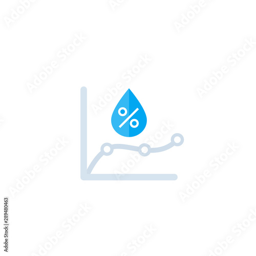 humidity monitoring icon