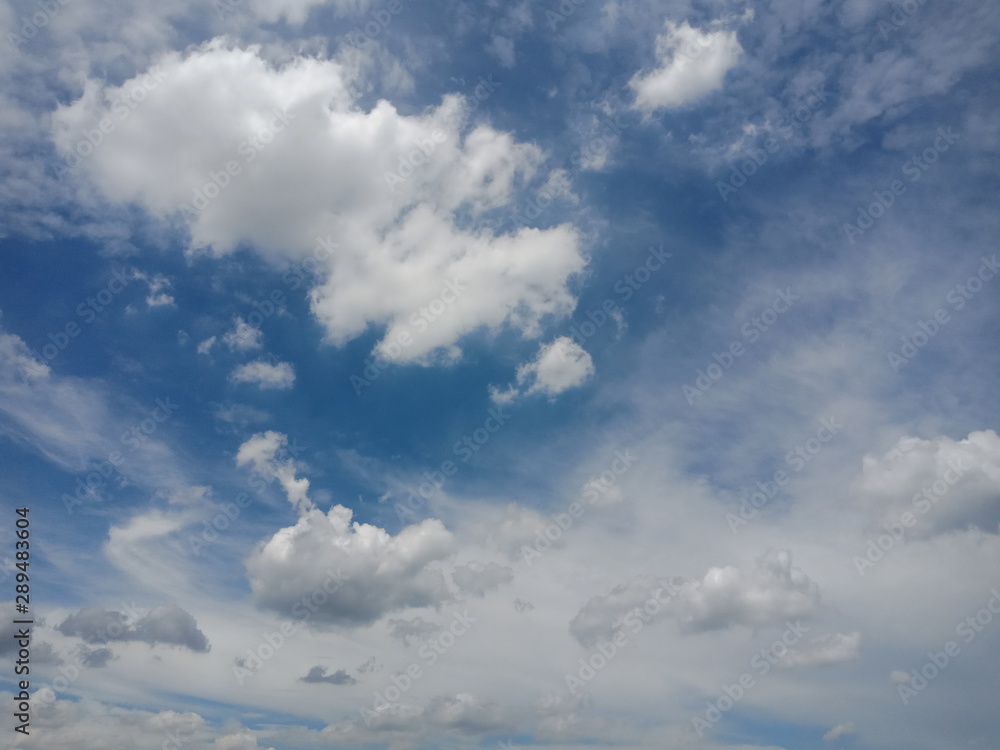 blue sky with clouds blue sky with clouds