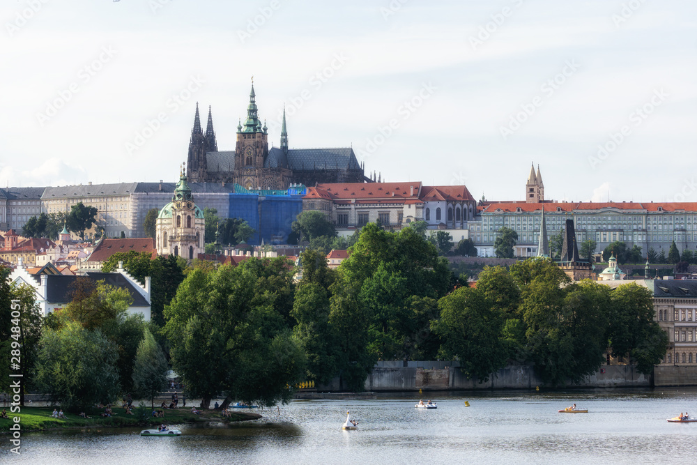 prague castle kampa park