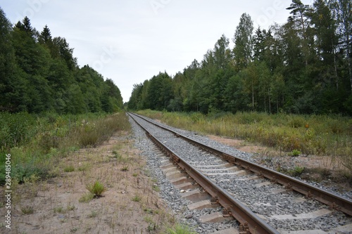 railway in the mountains