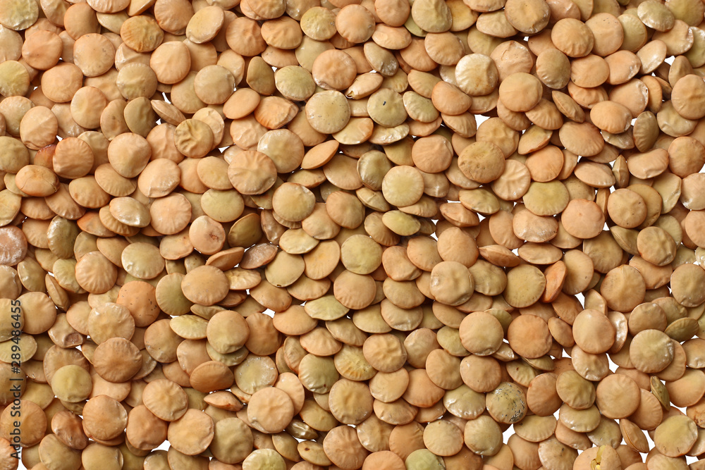 Pile lentils background. Pile lentils texture. Top view. Pile lentils background. Pile lentils texture. Top view.