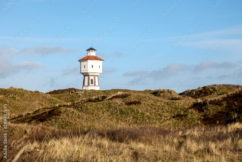 The water tower - The landmark of the island Langeoog The water tower - The landmark of the island Langeoog