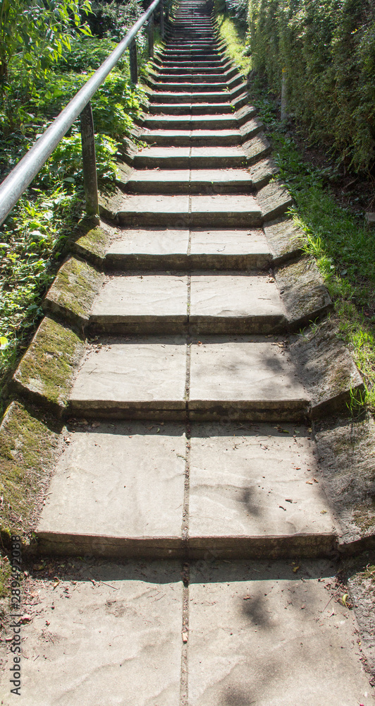 Footpath stairs