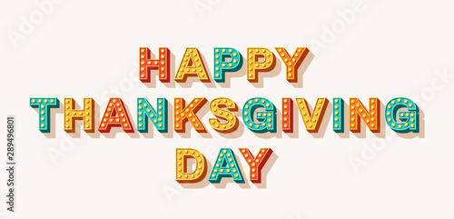 Thanksgiving card or banner