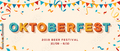 Oktoberfest advertisement template