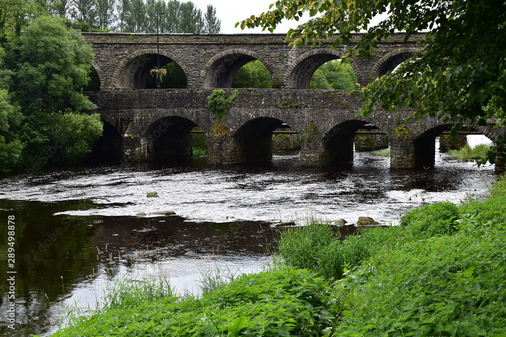 Fototapeta premium Randalstown viaduct Irlandia