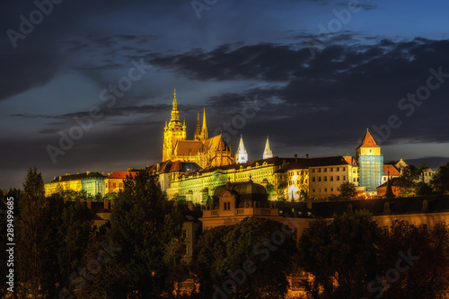 prague castle and strakova academy