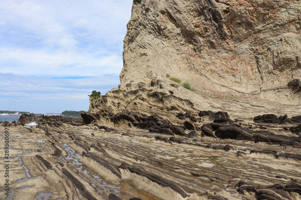 盗人狩(神奈川県三浦市),Nusuttogari Cliff(miura city,kanagawa pref,japan) 盗人狩(神奈川県三浦市),Nusuttogari Cliff(miura city,kanagawa pref,japan)