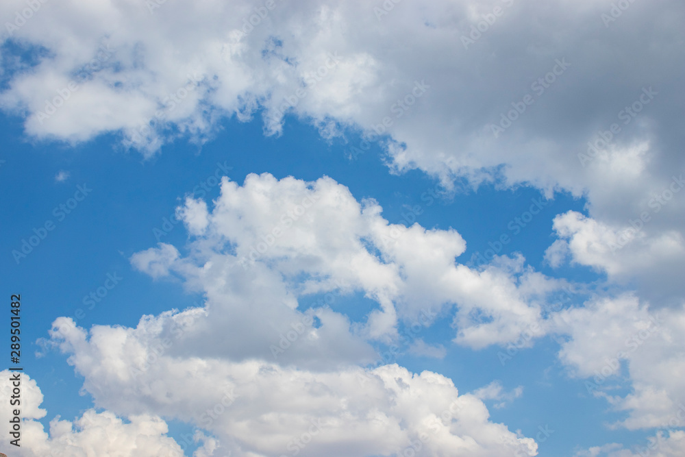 White clouds blue sky background, natural texture. White clouds blue sky background, natural texture.