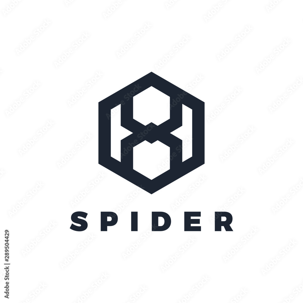 spider logo template for your business logo spider logo template for your business logo