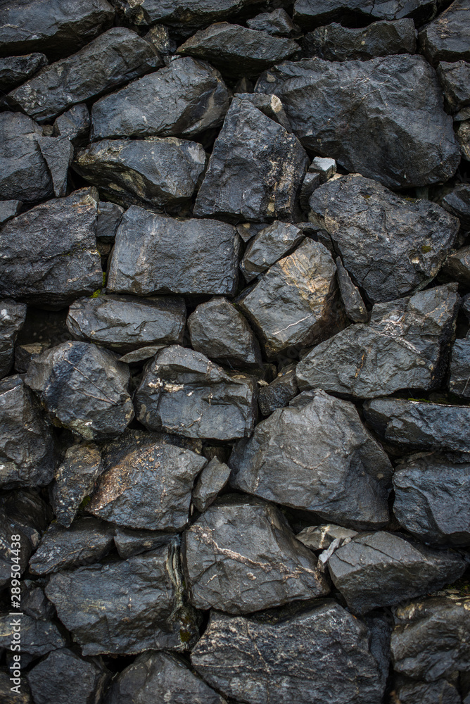 black stones wall - textures and backgrounds black stones wall - textures and backgrounds