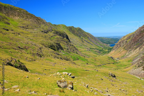 High mountains of Wales in United Kingdom