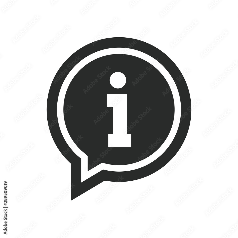 information icon vector design template information icon vector design template